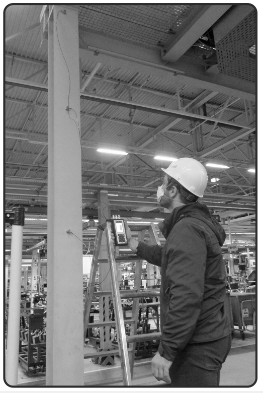 Замеры вибраций в торговом центре